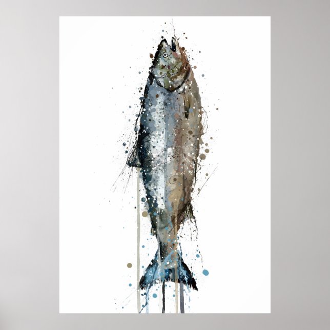 Affiche Seafood Salmon (Devant)