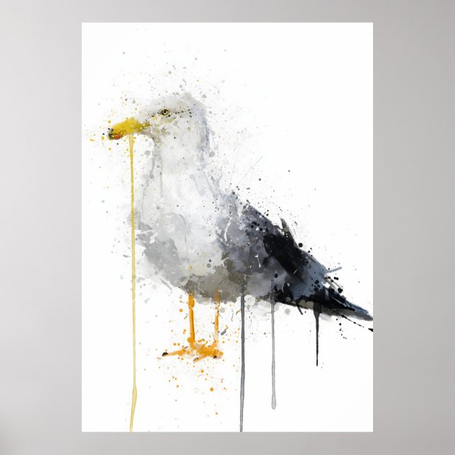 Affiche Seagull Bird (Devant)