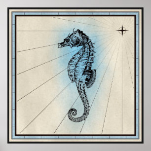 Affiche Seahorse