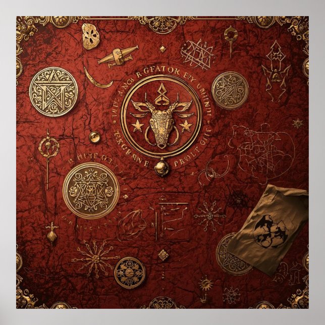 Affiche Seal of the Hidden Order (Devant)