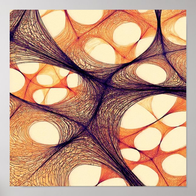 Affiche Seamless Electric Abstract Schematic Wallpaper (Devant)