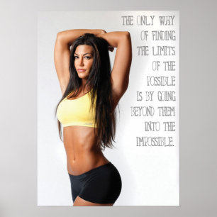 Affiche Séance d'entraînement de motivation