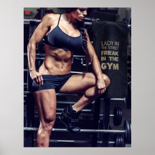 Affiche Séance d'entraînement de motivation