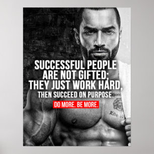 Affiche Séance d'entraînement de motivation