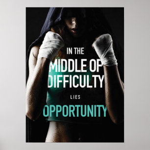 Affiche Séance d'entraînement de motivation