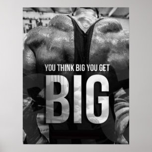 Affiche Séance d'entraînement de motivation