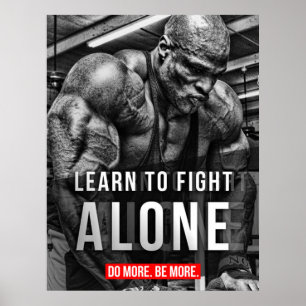 Affiche Séance d'entraînement de motivation