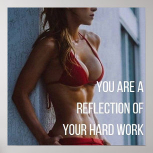 Affiche Séance d'entraînement de motivation
