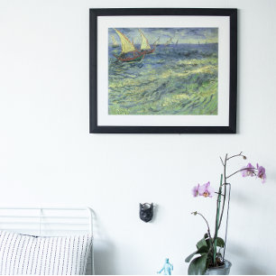 Affiche Seasons à Saintes Maries par Vincent van Gogh