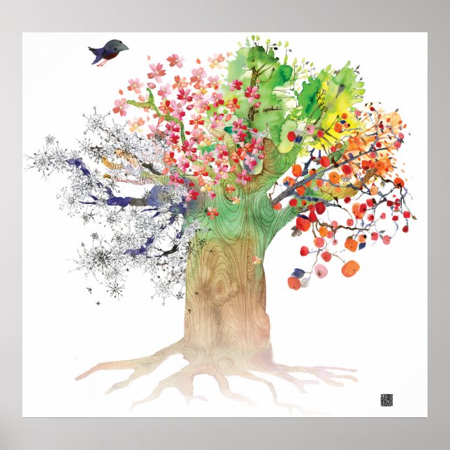 AFFICHE SEASONSTREE (Devant)