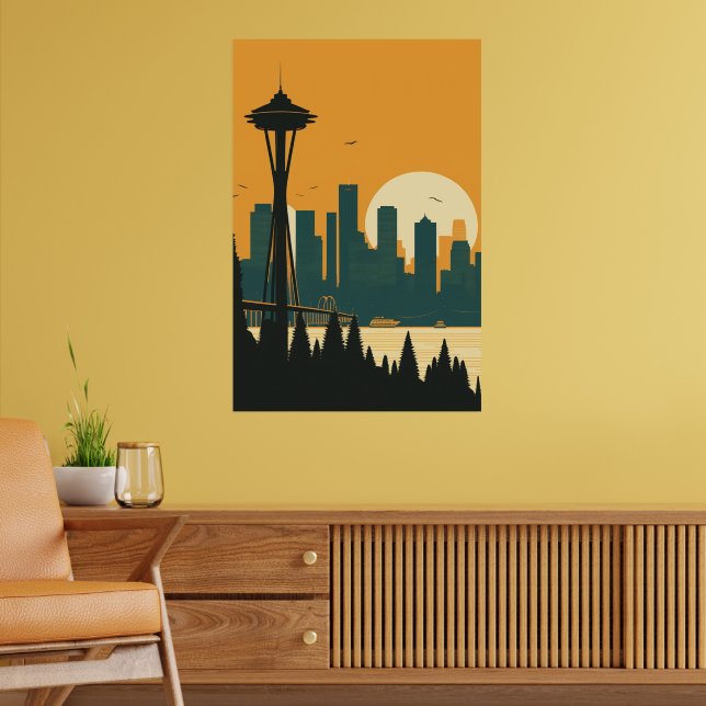 AFFICHE SEATTLE #1 (Salon 2)
