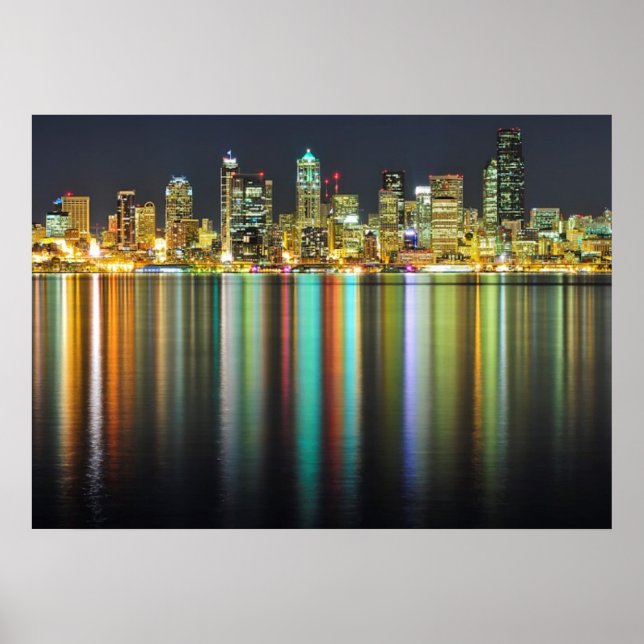 Affiche Seattle line (Devant)