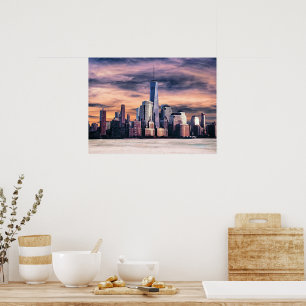 Affiche Seattle, Washington Cityscape