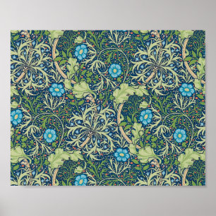 Affiche Seaweed, William Morris