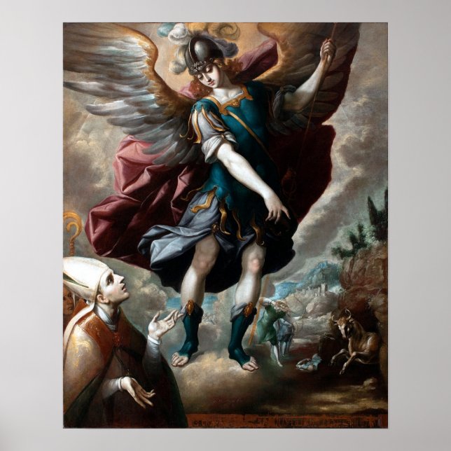 Affiche Sebastian Lopez de Arteaga Saint Michael (Devant)