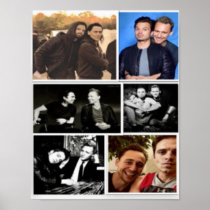 Affiche Sebastian Stan et Tom Hiddleston