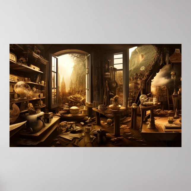 Affiche Second Hand Shop 19e siècle (Devant)