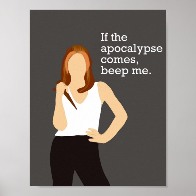 Affiche secouer le tueur de vampire si l'apocalypse vient  (Devant)