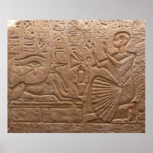 Affiche Secours égyptien