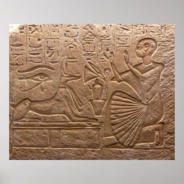 Affiche Secours égyptien (Devant)