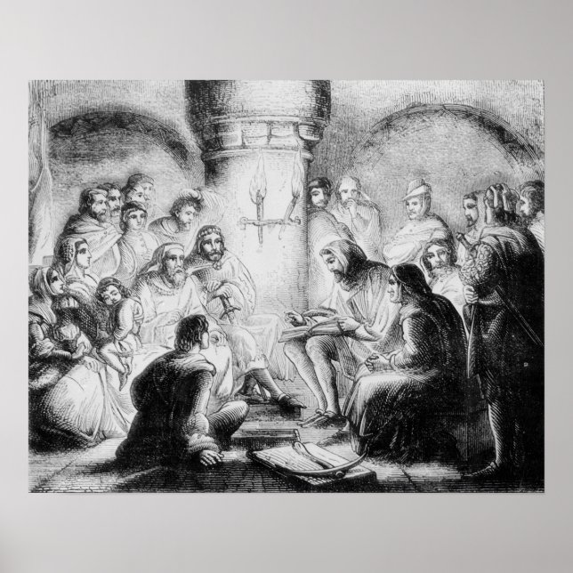 Affiche Secret Study of Wycliffe's Bible (Devant)