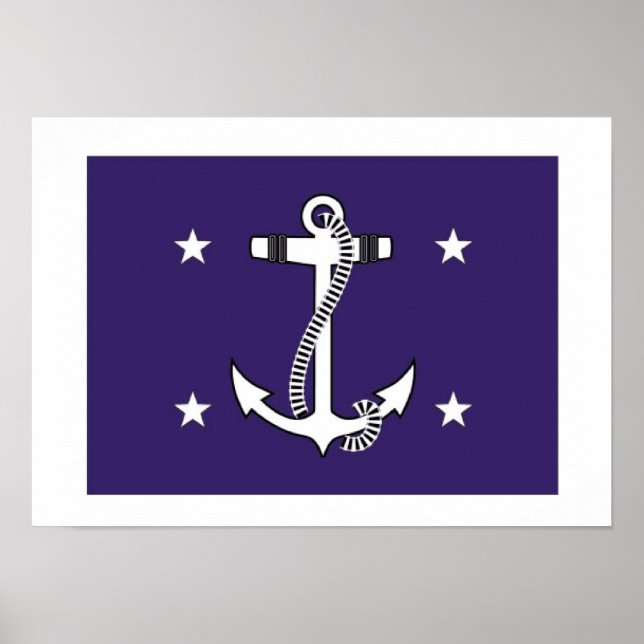 Affiche Secrétaire de la Marine des États-Unis (Devant)