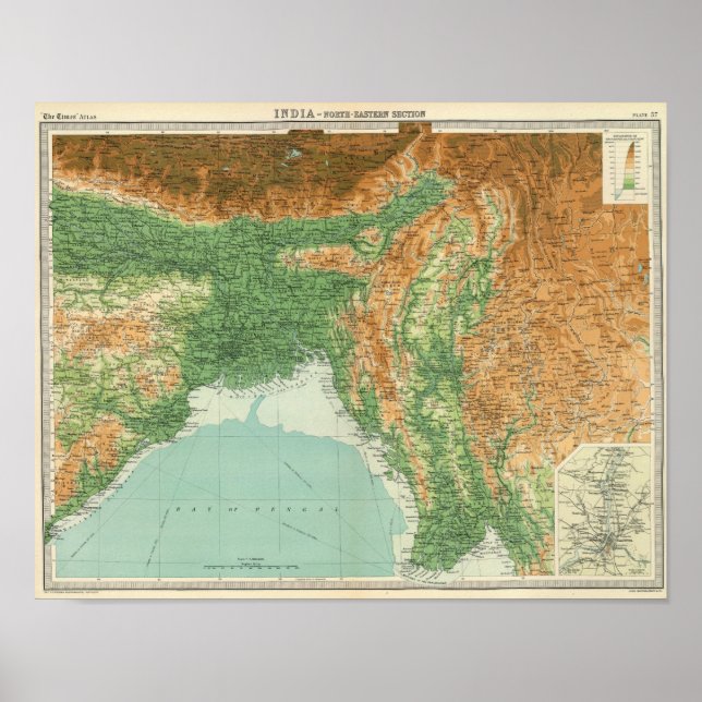 Affiche Section nord-est de l'Inde (Devant)