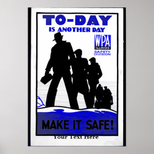 Affiche Sécurité au travail