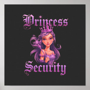 Affiche Sécurité de princesse : Gardez Votre Petite Royali