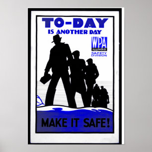 Affiche Sécurité du lieu de travail