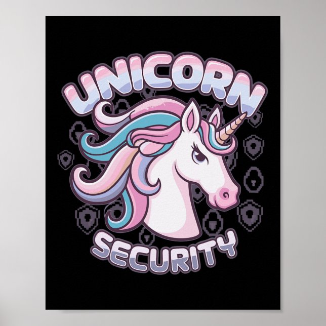 Affiche Sécurité Unicorn (Devant)