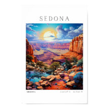 Sedona Arizona désert abstrait voyage