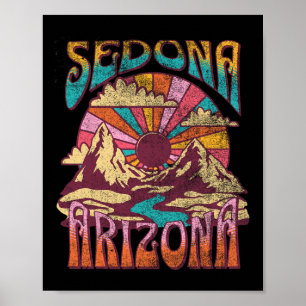 Affiche Sedona Arizona Nature Randonnée Montagnes Extérieu