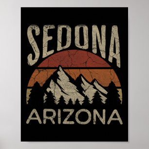 Affiche Sedona Arizona Nature Randonnée Plein air
