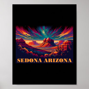 Affiche Sedona Az Randonnée Extérieur Montagne Sedona Usa