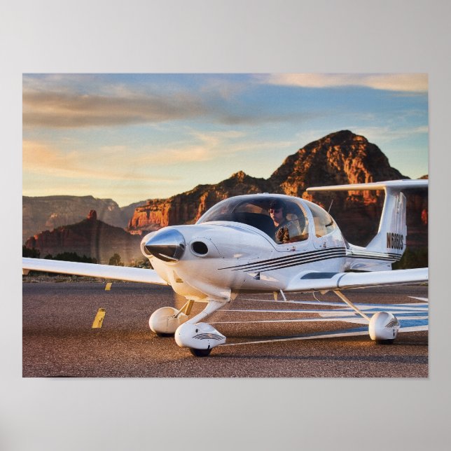 Affiche Sedona DA-40 (Devant)