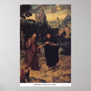 Affiche Seduction of Christ by De Bruyn