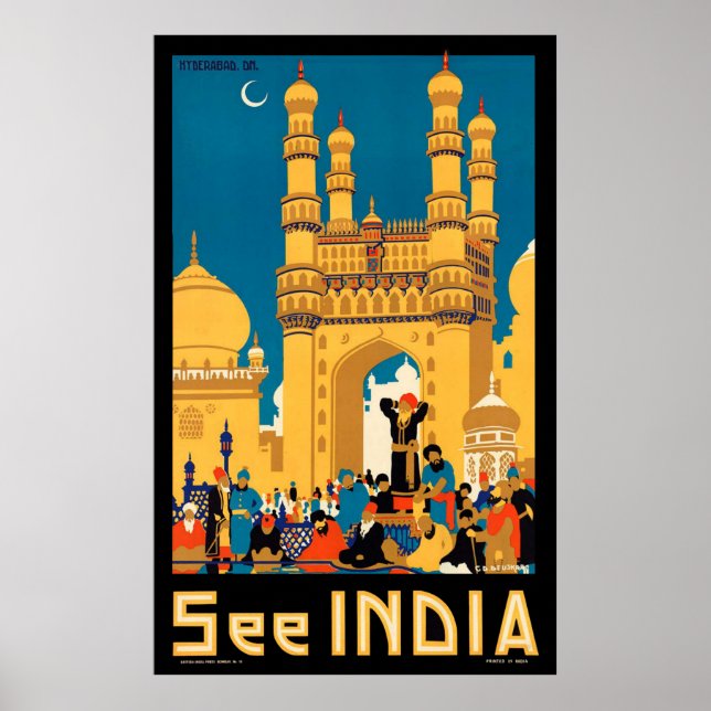 Affiche See India (Devant)