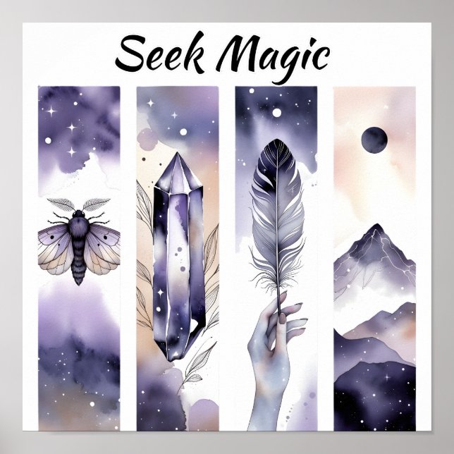Affiche Seek Magic Boho Art (Devant)