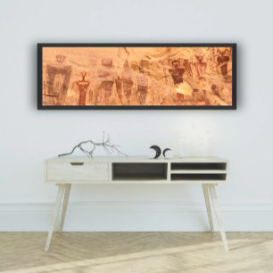 Affiche Sego Canyon Rock Art Utah Pictograph