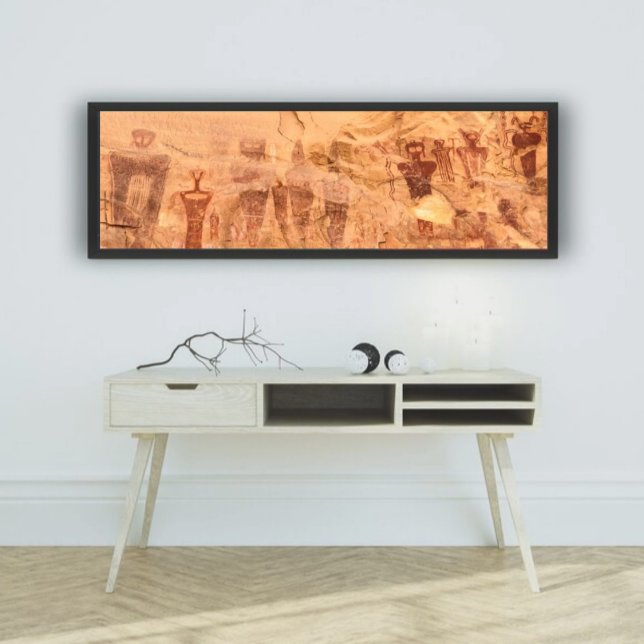 Affiche Sego Canyon Rock Art Utah Pictograph (Créateur téléchargé)