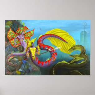 Affiche Seigneur et Dame d'Atlantis