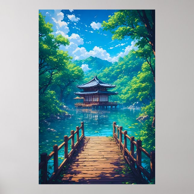 Affiche (Seijaku no Kohan) -  Lakeside Serenity (Devant)