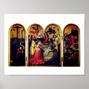 Affiche Seilern Triptych (par Robert Campin)