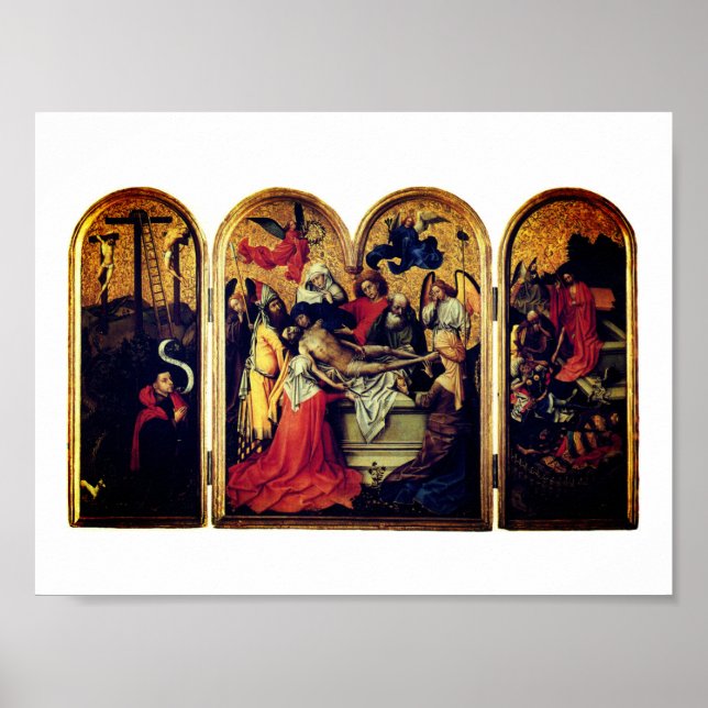 Affiche Seilern Triptych (par Robert Campin) (Devant)