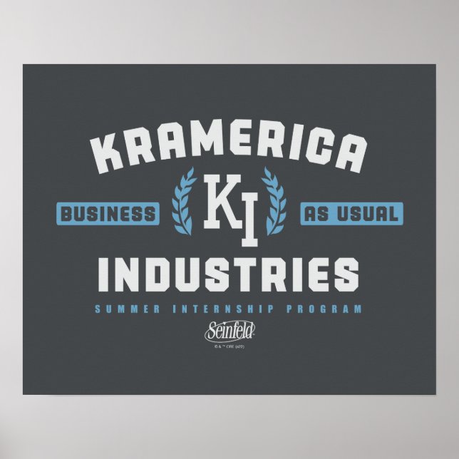 Affiche Seinfeld | Kramerica Industries (Devant)