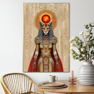 Affiche Sekhmet : Déesse Égyptienne Lionne