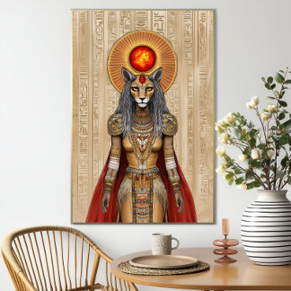 Affiche Sekhmet : Déesse Égyptienne Lionne