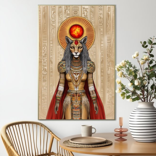 Affiche Sekhmet: Egyptian Lioness Goddess (Créateur téléchargé)
