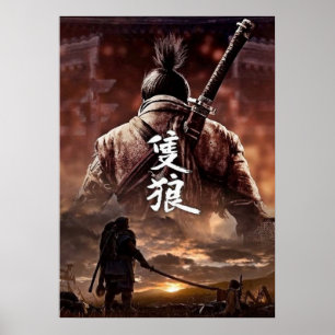 Affiche Sekiro Shadows meurt deux fois